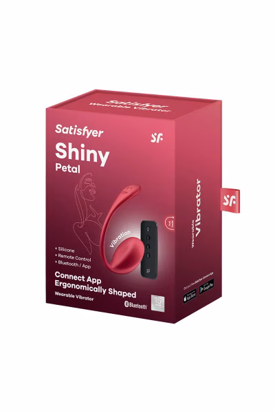 Satisfyer Shiny Petal - Oeuf vibrant connecté