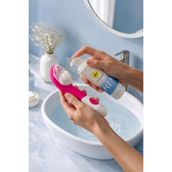 Mousse nettoyante pour sextoys Toy Foam 150ml de Pjur