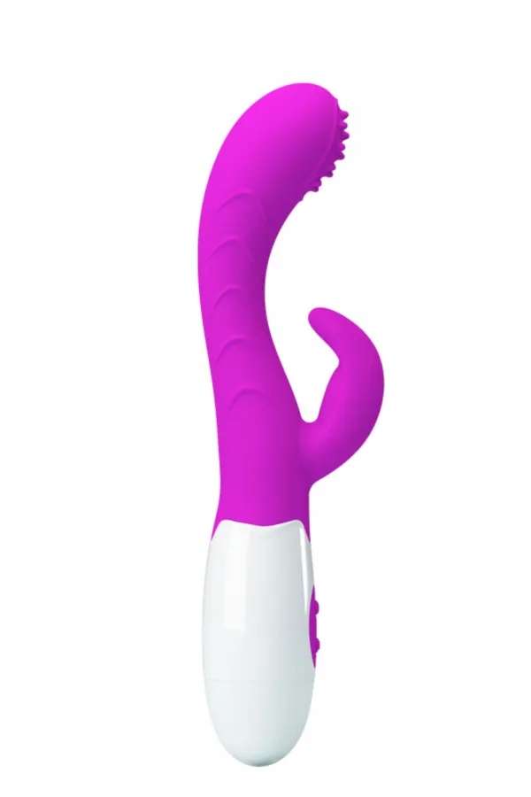 Vibromasseur Rabbit Doigt Pretty Love : Vibrations & Ondulations Sensuelles