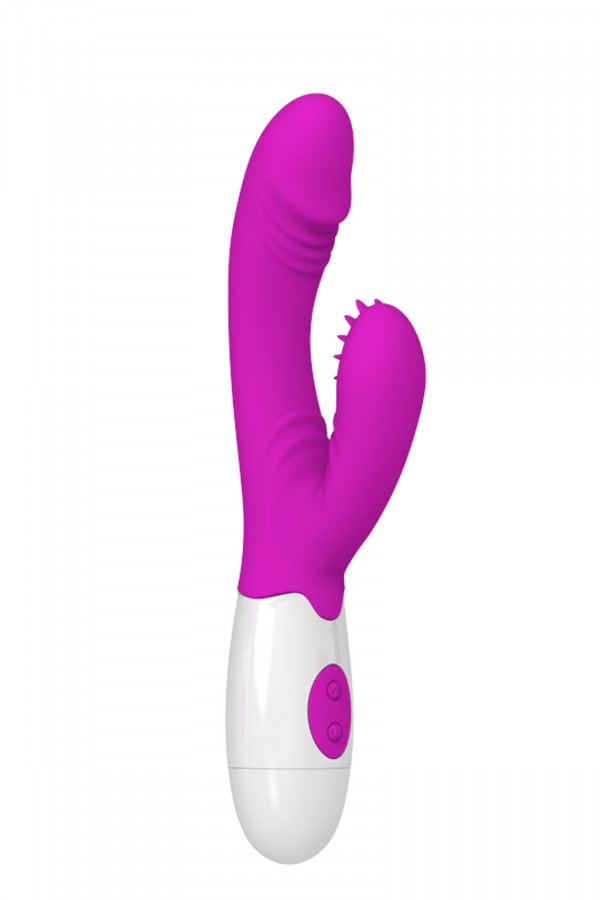 Rabbit Va-et-Vient Pretty Love : Vibromasseur réaliste, plaisir intense