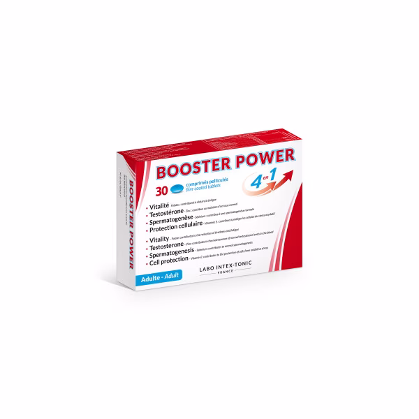 Booster Power - 4 en 1 pour homme (30 comprimés)