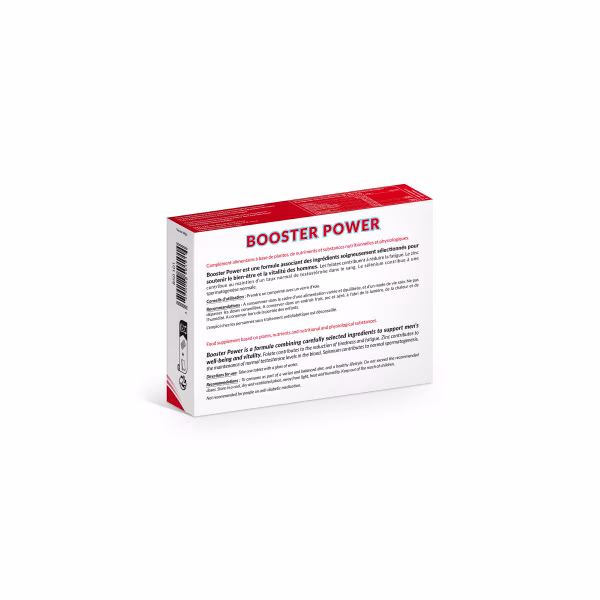 Booster Power - 4 en 1 pour homme (30 comprimés)