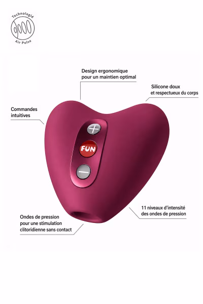 Fun Factory - Libera : stimulateur clitoridien coeur, sans contact