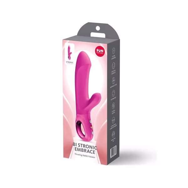 Fun Factory - Bi Stronic Embrace : Rabbit pulsateur vibrant