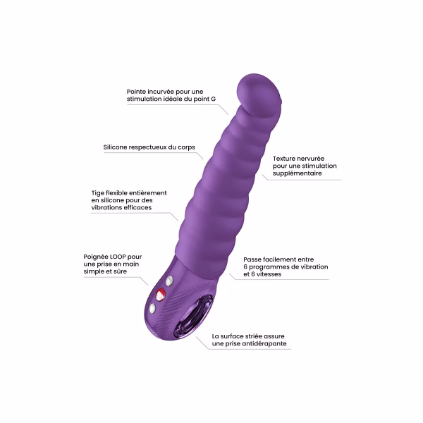 Fun Factory - Patchy Paul : vibromasseur flexible point G
