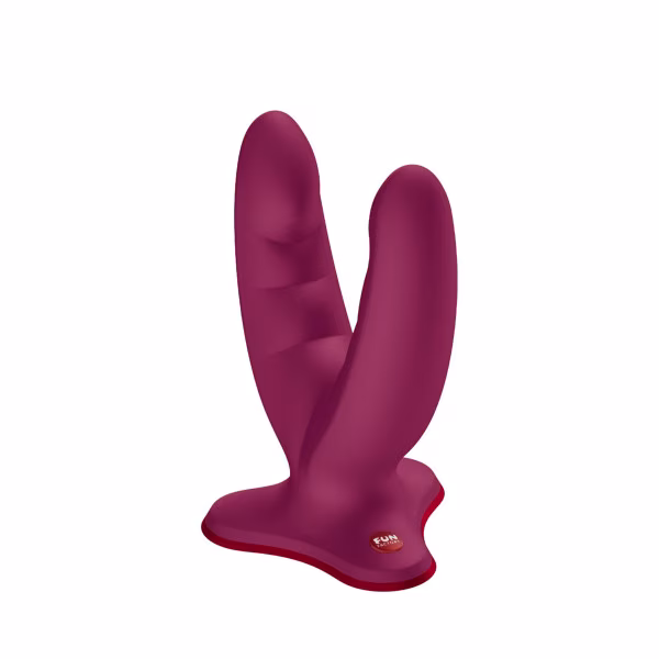 Fun Factory Ryde - Dildo double pénétration ventouse