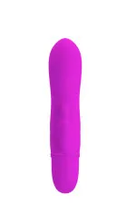 Caesar - Mini vibromasseur rabbit en silicone avec tête point G