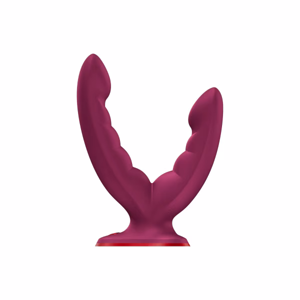 Fun Factory Ryde - Dildo double pénétration ventouse