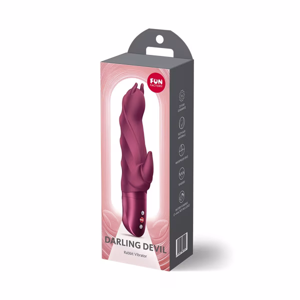 Darling Devil - Vibromasseur démon (piles + recharge)