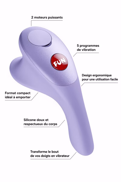 Stimulateur de doigt homme femme USB