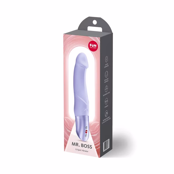 Fun Factory Mr Boss - Vibromasseur réaliste puissant et étanche