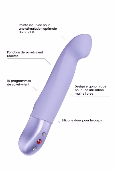 Vibromasseur va-et-vient point G