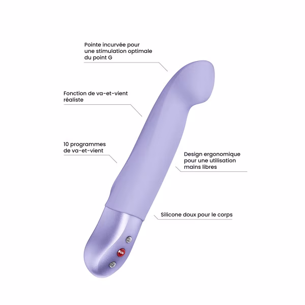 Vibromasseur va-et-vient point G