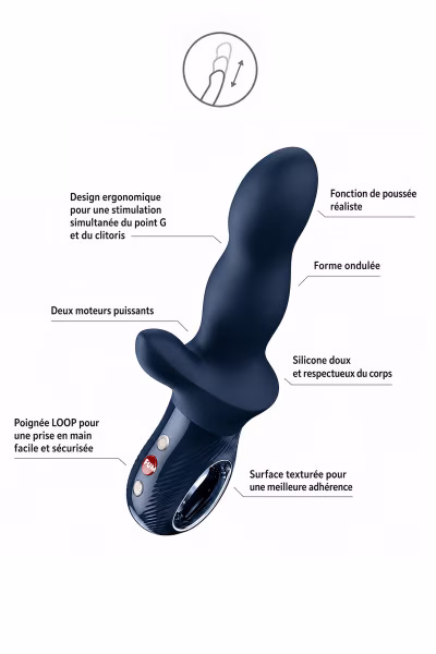 Fun Factory, Bi Stronic Crave : Rabbit pulsateur vibrant