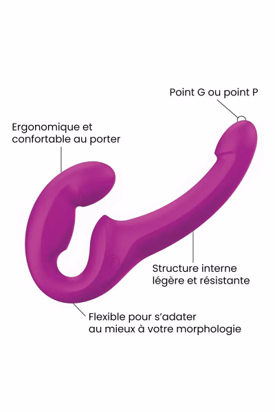 Fun Factory - Share Lite : double gode sans harnais