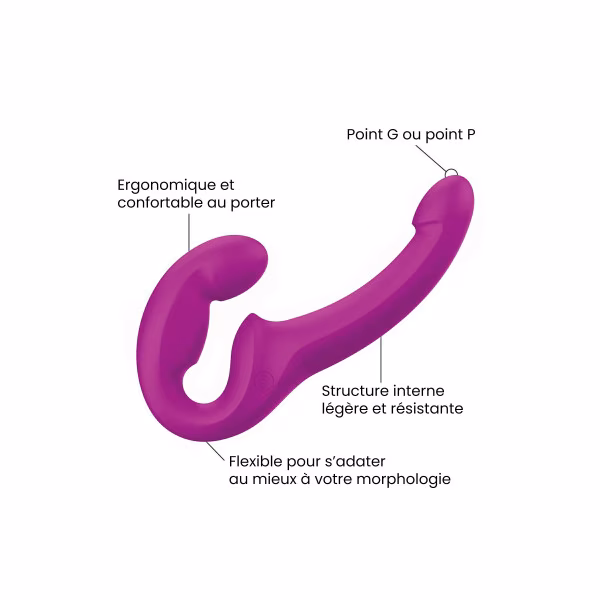 Fun Factory - Share Lite : double gode sans harnais