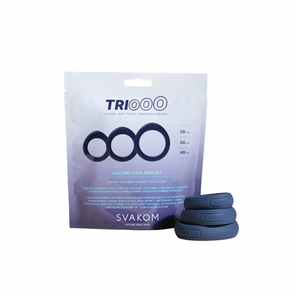 Svakom Triooo - Set de 3 anneaux péniens à combiner