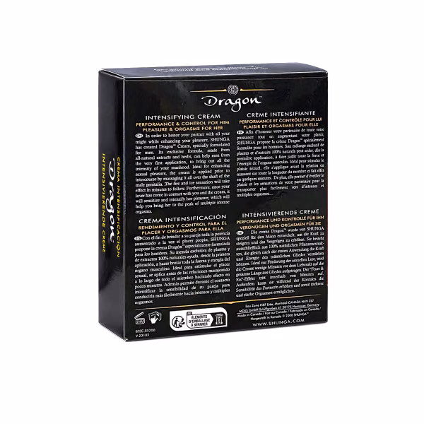 Shunga Dragon - Crème intensifiante chaud-froid (60 ml)