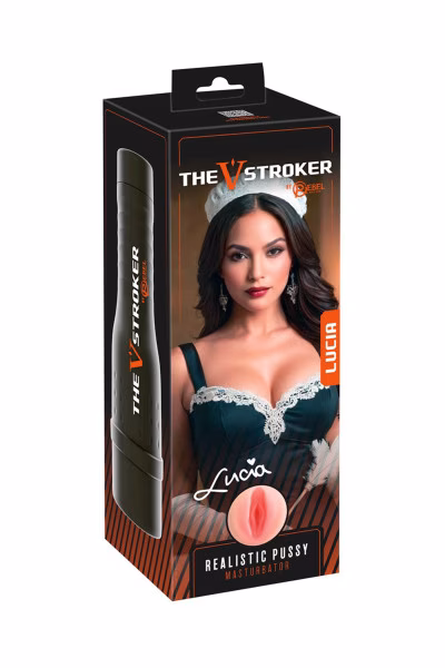 The V-Stroker Lucia - Masturbateur réaliste (entrée vaginale)