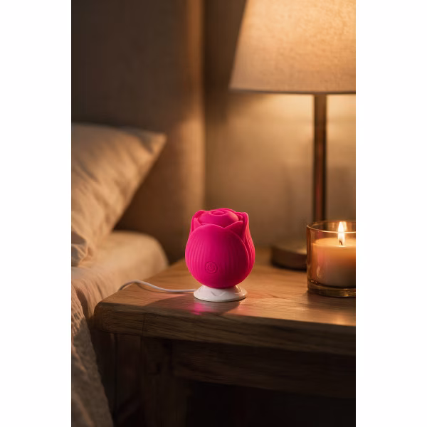 Yoba Rosy - Stimulateur clitoridien rose à tapotements
