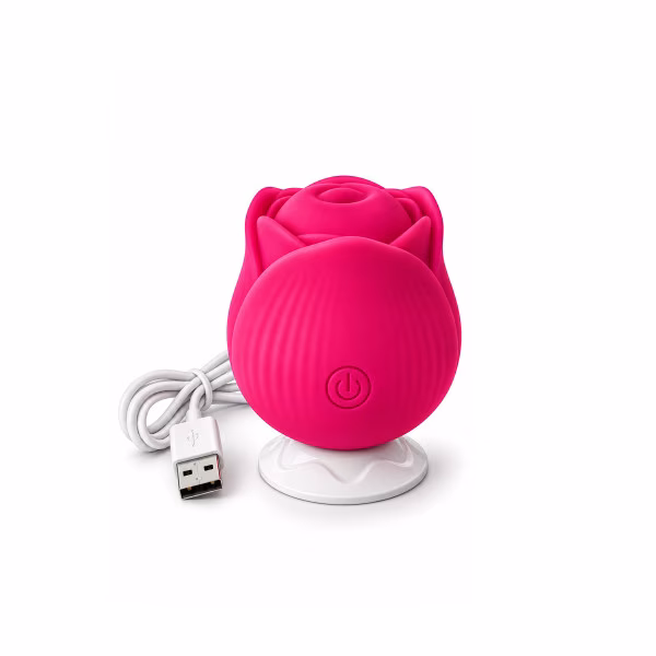 Yoba Rosy - Stimulateur clitoridien rose à tapotements
