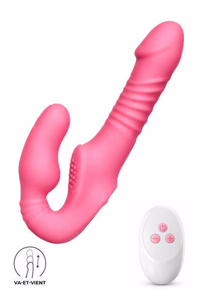 Party Color Toys : Remote Double Dipper pour jouer sans harnais