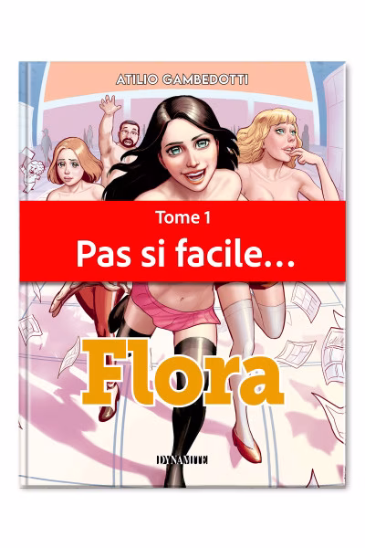 BD érotique - Flora, tome 1 : Pas si docile...