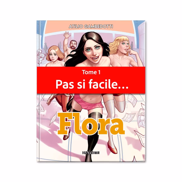 BD érotique - Flora, tome 1 : Pas si docile...