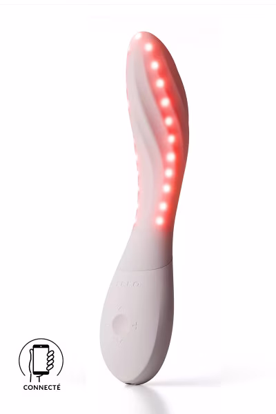 LELO - MONA Spectra : vibromasseur point G à lumière LED