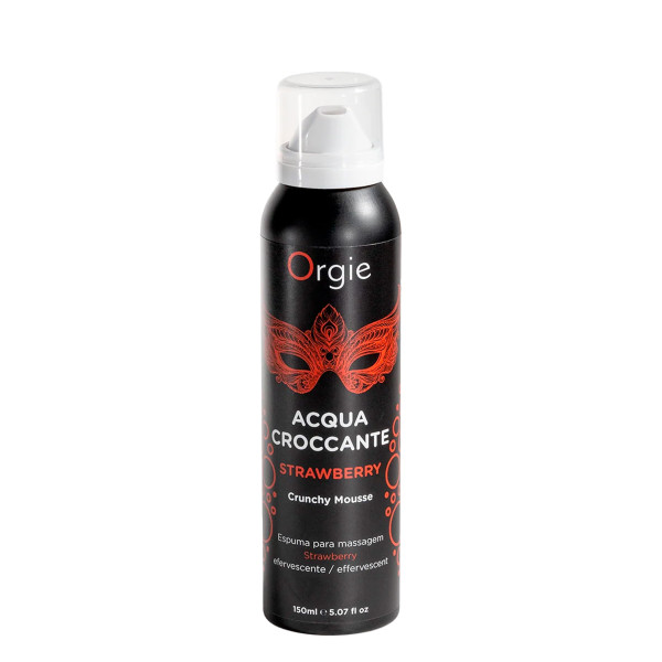 Orgie Acqua Croccante - Mousse de massage à la fraise