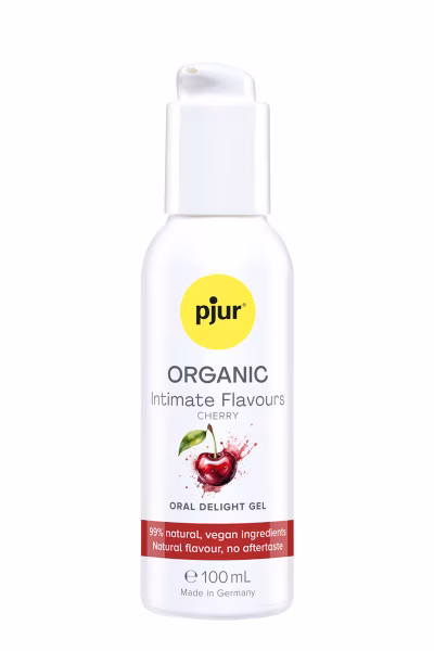pjur Organic Intimate Flavours Cherry - Gel intime goût cerise