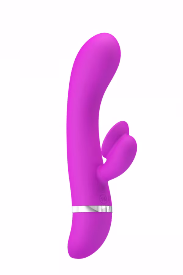 Vibromasseur Rabbit Pretty Love - Double Stimulation, Picots Tactiles | Concorde Love