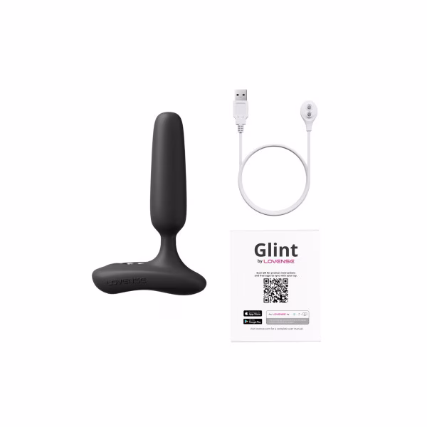 Lovense - Glint : plug anal vibrant, tactile et connecté