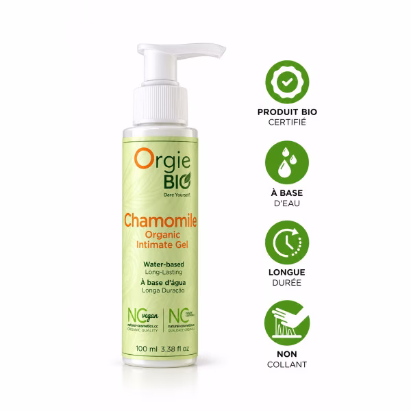 Orgie - Gel intime bio à la camomille (100 ml)