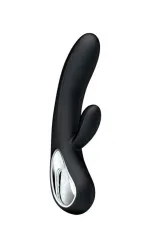 Elmer - Vibromasseur rabbit en silicone doux double stimulation