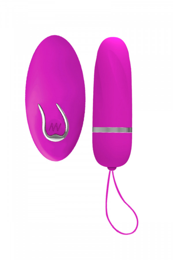 Debby, œuf vibrant à nervures avec télécommande sans fil