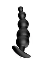 Plug vibrant à boules progressives avec télécommande