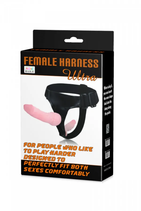 Double Gode Ceinture avec Harnais - Concorde Love