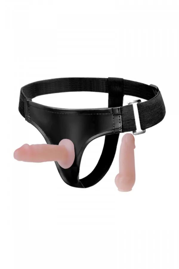 Gode Ceinture avec Harnais et 2 Dildos - Concorde Love