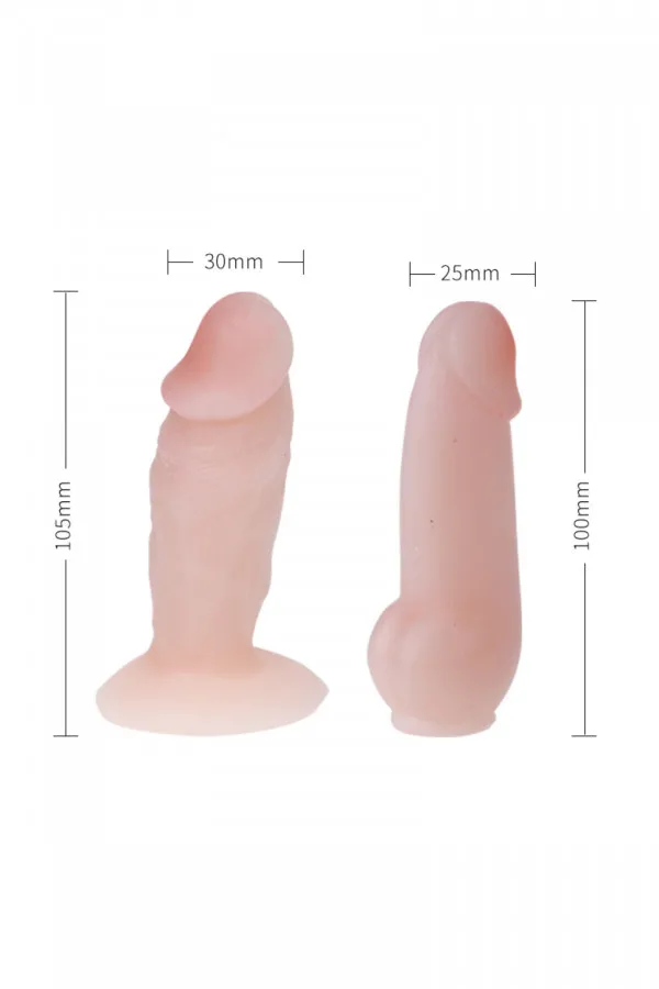 Gode Ceinture avec Harnais et 2 Dildos - Concorde Love