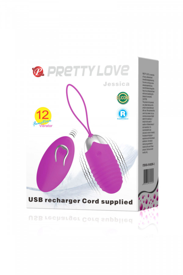 Oeuf Vibrant Télécommandé Sans Fil - 15 Modes, Modèle 530331 | Concorde Love