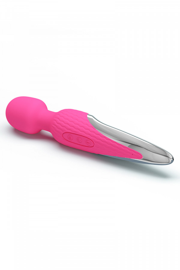 Sextoys - Acheter un vibromasseur masseur chauffant wand de Pretty Love USB