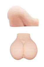 Fessier cambré réaliste vibrant vagin et anus