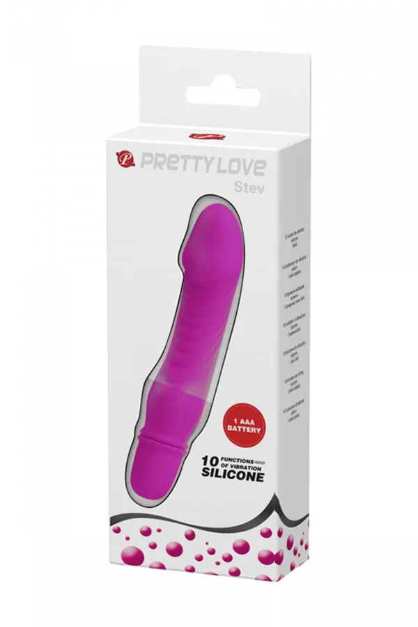 Mini vibromasseur : mini vibro avec gland et 10 vitesses