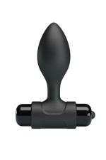 Plug anal vibrant en silicone