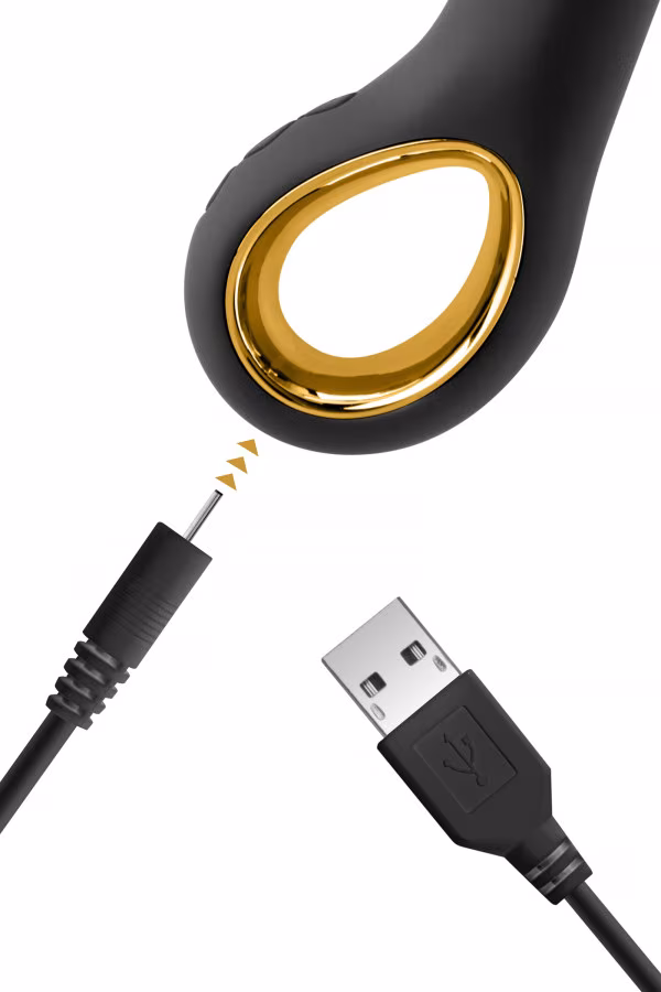 Vibromasseur rabbit Black Empire