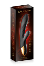 Vibromasseur rabbit chauffant Black Empire My Queen 2