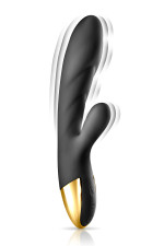 My Queen 2, vibromasseur rabbit chauffant Black Empire