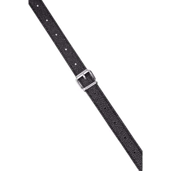 Double gode ceinture vibrant noir silicone ceinture simili cuir USB