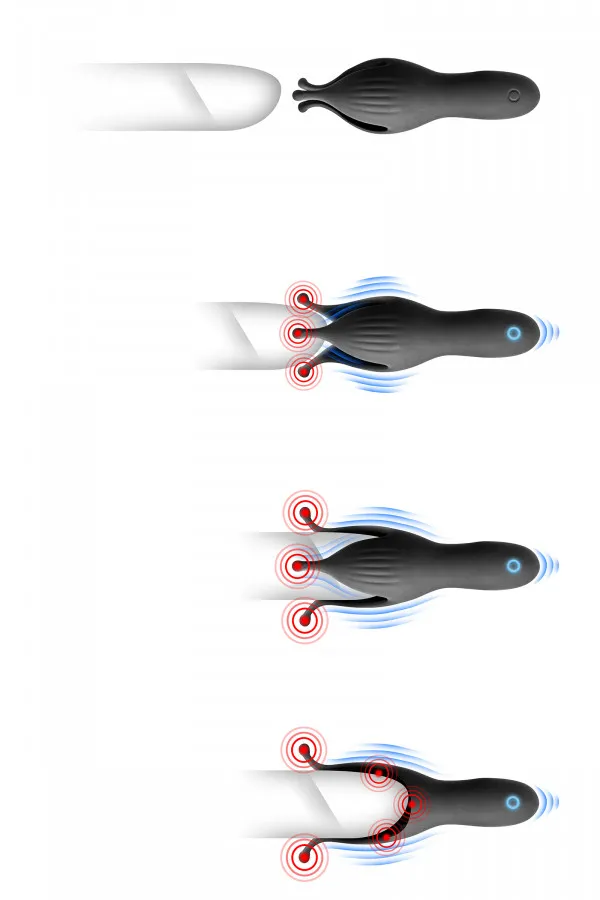 Stimulateur de Gland et Testicules USB - Masturbateurs Automatiques